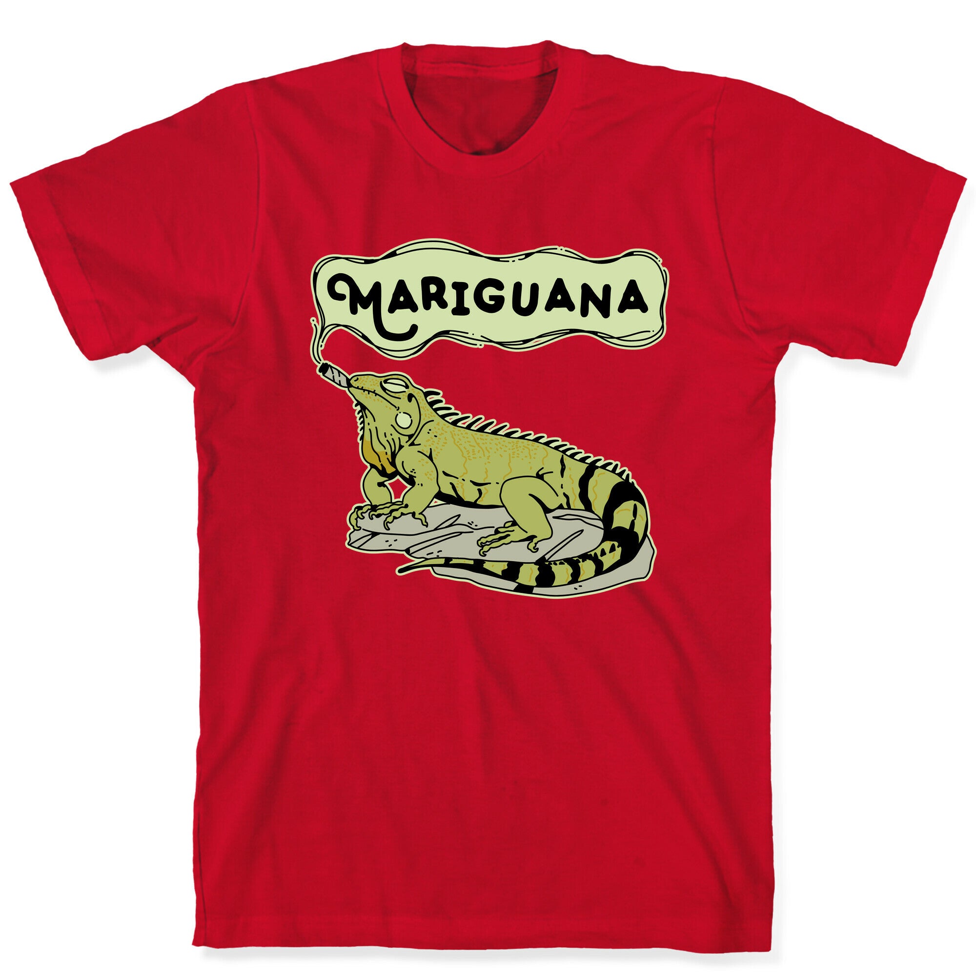 Mariguana Marijuana Iguana T-Shirt